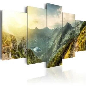 Tavla Slovak Mountain Landscape 200x100 - Inredning & dekor Fynd
