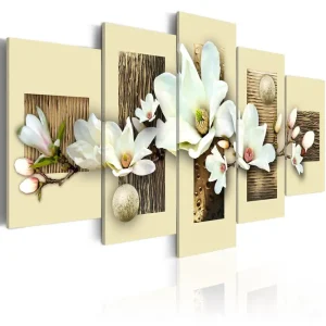Tavla Texture And Magnolia 200x100 - Inredning & dekor Rabatter
