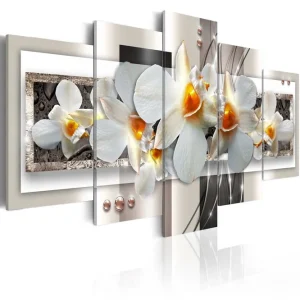Begränsat erbjudande Tavla White Discretion 100x50 - Inredning & dekor