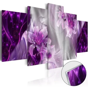Tavla På Akryl Purple Utopia 100x50 - Inredning & dekor Kundfavorit