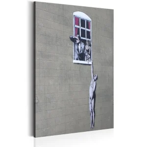 Tavla Well Hung Lover By Banksy 60x90 - Inredning & dekor Begränsat erbjudande