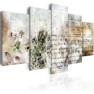 Tavla Starry Dandelions Ii 100x50 - Inredning & dekor Nedsatt pris