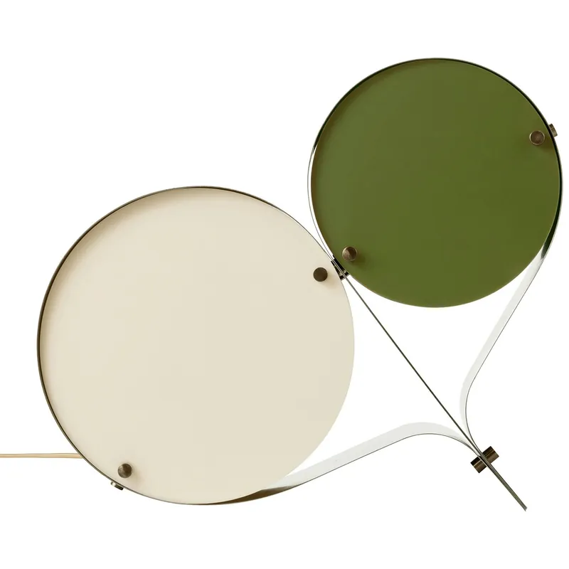Coppia Bordslampa, Ivory / Oliv Rea
