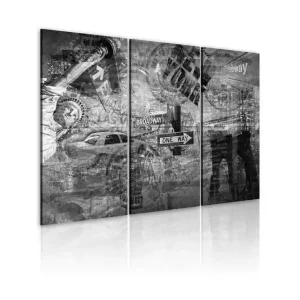 Tavla Symboler Nyc 120x80 - Inredning & dekor Expressleverans