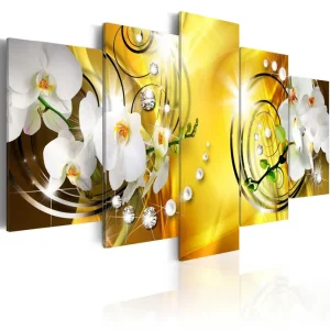 Tavla Yellow Admiration 200x100 - Inredning & dekor Rabatter