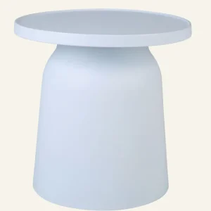 Trädgårdsbord ljusblå - 47x47x47 cm ø47 Säker betalning