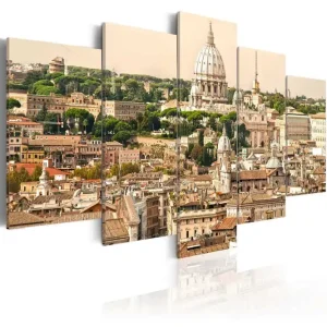Tavla The Roofs Of The Eternal City 100x50 - Inredning & dekor risnedsättning