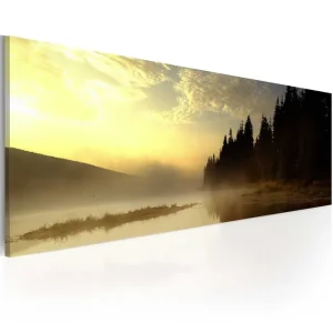 Tavla Dimma Över En Sjö 120x40 - Inredning & dekor Köp online