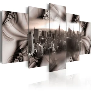 Tavla Steel City 100x50 - Inredning & dekor Erbjudande