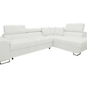 Reginia 3-sits Hörnbäddsoffa White - Möbler Beställ idag