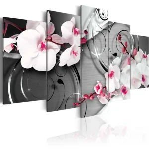 Tavla With Raspberry Accent 200x100 - Inredning & dekor Fri frakt