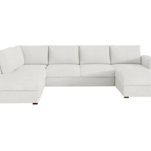 Begränsad tid Kintore 4-sits Hörnbäddsoffa White - Möbler