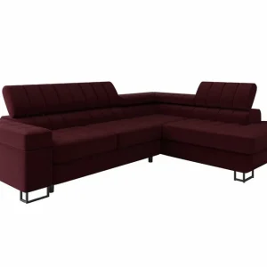 Kintore 3-sits Hörnbäddsoffa Red - Möbler Erbjudande