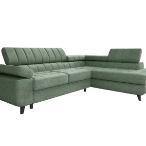 Lågt pris Kintore 3-sits Hörnbäddsoffa Light green - Möbler