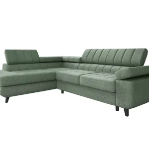 Lägg i varukorgen Kintore 3-sits Hörnbäddsoffa Light green - Möbler