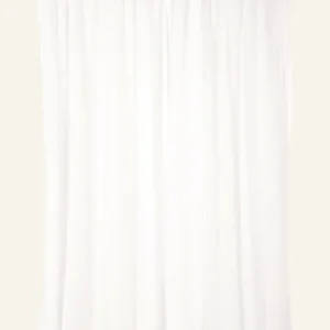 Begränsad tid Extra bred linnegardin vit - 240x300 cm