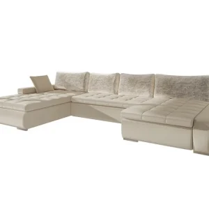 Kintore 4-sits Hörnbäddsoffa beige - Möbler I lager