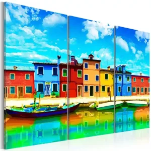 Begränsat erbjudande Tavla Sunny Morning In Venice 120x80 - Inredning & dekor
