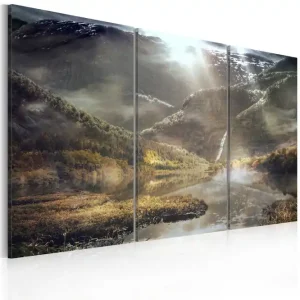 Tavla The Land Of Mists Triptych 60x40 - Inredning & dekor Endast idag