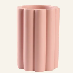 Extra rabatt Tandborstmugg rosa - 7,5x11 cm