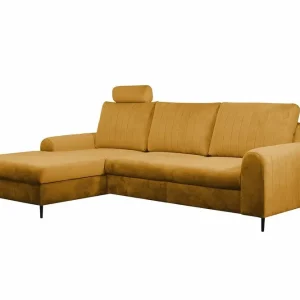 Expressleverans Kintore 3-sits Hörnbäddsoffa Yellow - Möbler