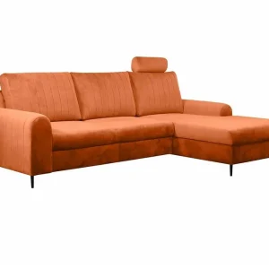 Begränsad tid Kintore 3-sits Hörnbäddsoffa Orange - Möbler