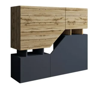 Expressleverans Carbost Highboard Anthracite - Förvaring