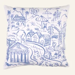 Kuddfodral multi/blå - 50x50 cm Endast denna vecka