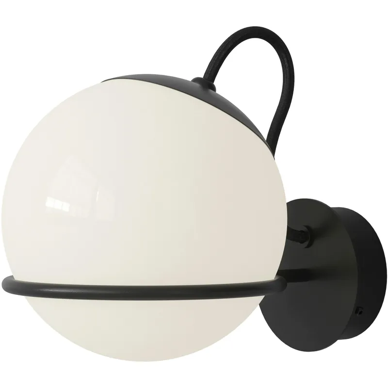 Model 237/1 Vägglampa, Svart Fri frakt
