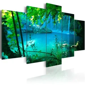 Tavla Turquoise Seclusion 200x100 - Inredning & dekor Billig