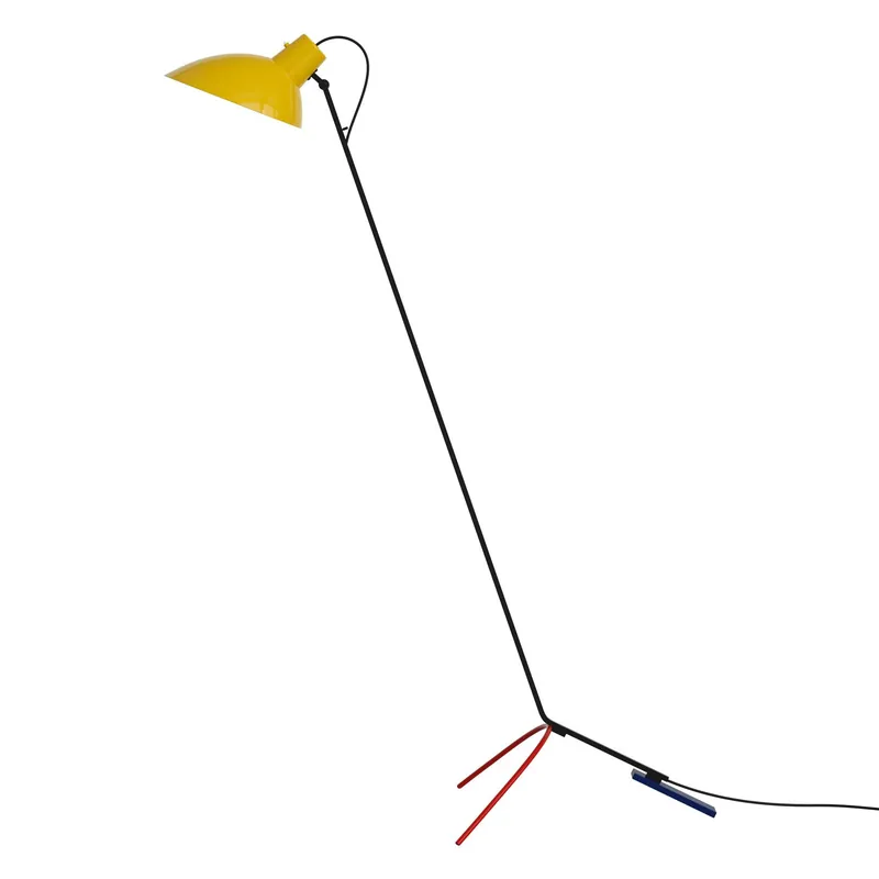 Kundfavorit VV Cinquanta Golvlampa, Mondrian / Gul