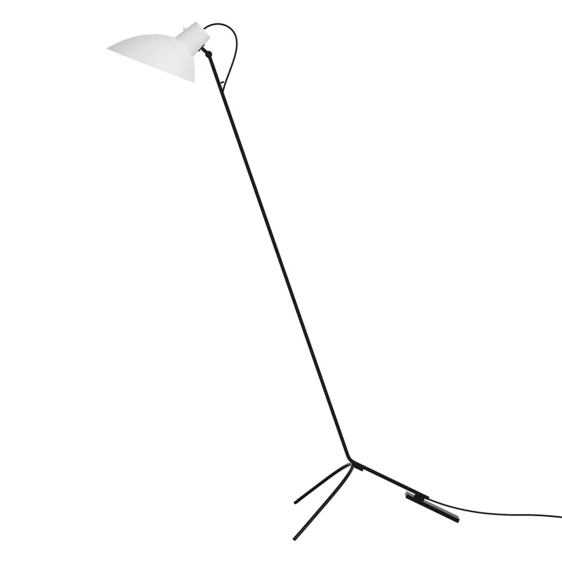 VV Cinquanta Golvlampa, Svart / Vit Fri frakt