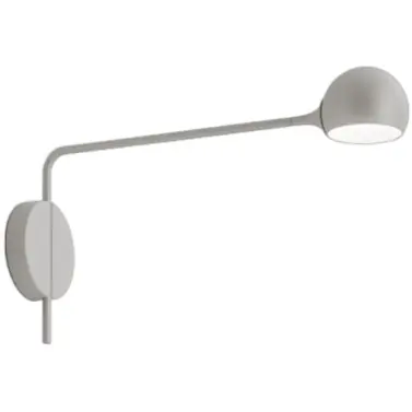Fynd Ixa Vägglampa, Vit / Grå