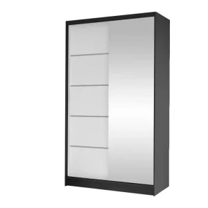 Glenmore Garderob m. Spegel White - Förvaring Extra rabatt
