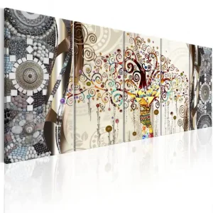 Tavla Tree And Mosaic 200x80 - Inredning & dekor Billigare