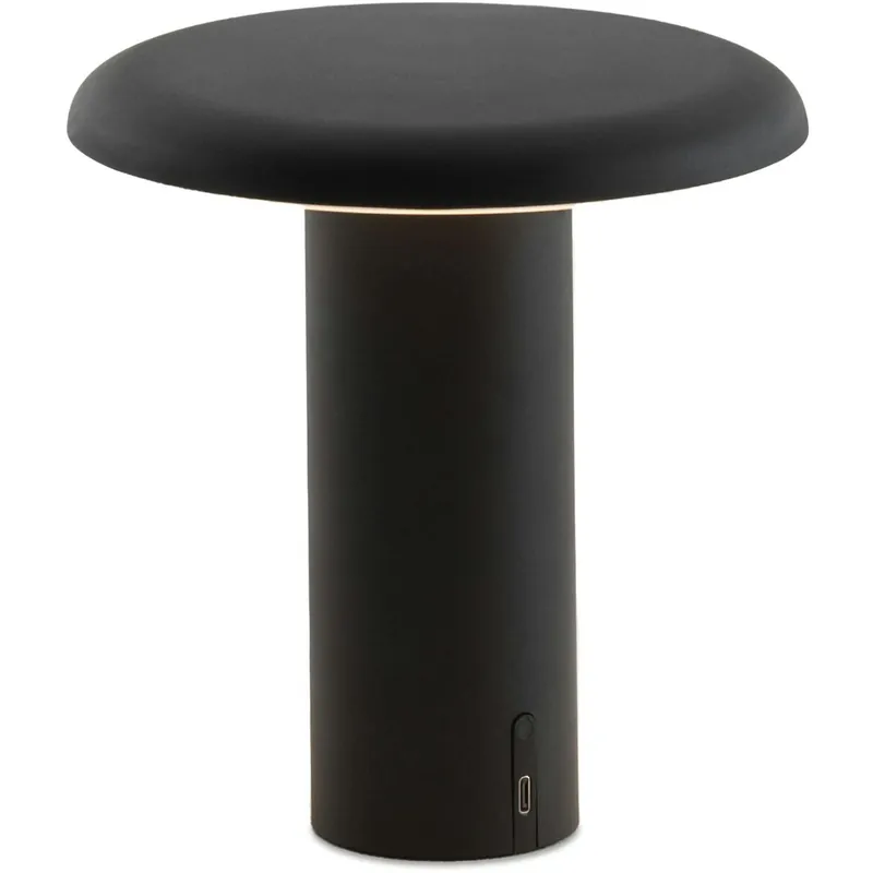 Snabb leverans Takku Bordslampa Portabel, Varnished Black