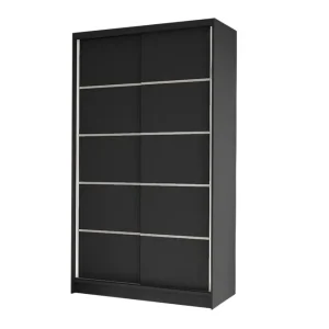 Glenmore Garderob Black - Förvaring Billig