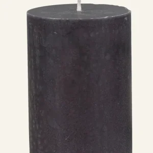 Blockljus mörkgrå - 7x10 cm Endast idag