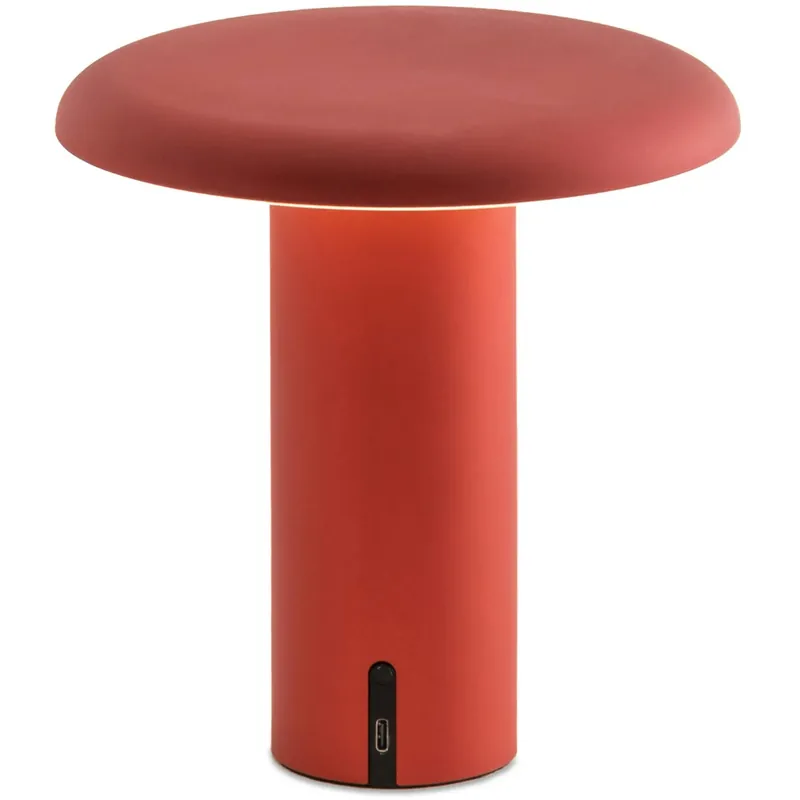 Takku Bordslampa Portabel, Anodized Red Beställ idag