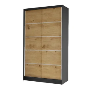 Glenmore Garderob Black - Förvaring Billig