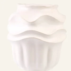 Nyhet Vas offwhite - 28,5x28,5x30,5 cm