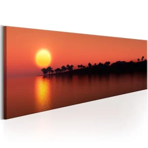 Begränsad tid Tavla Tree Island 135x45 - Inredning & dekor