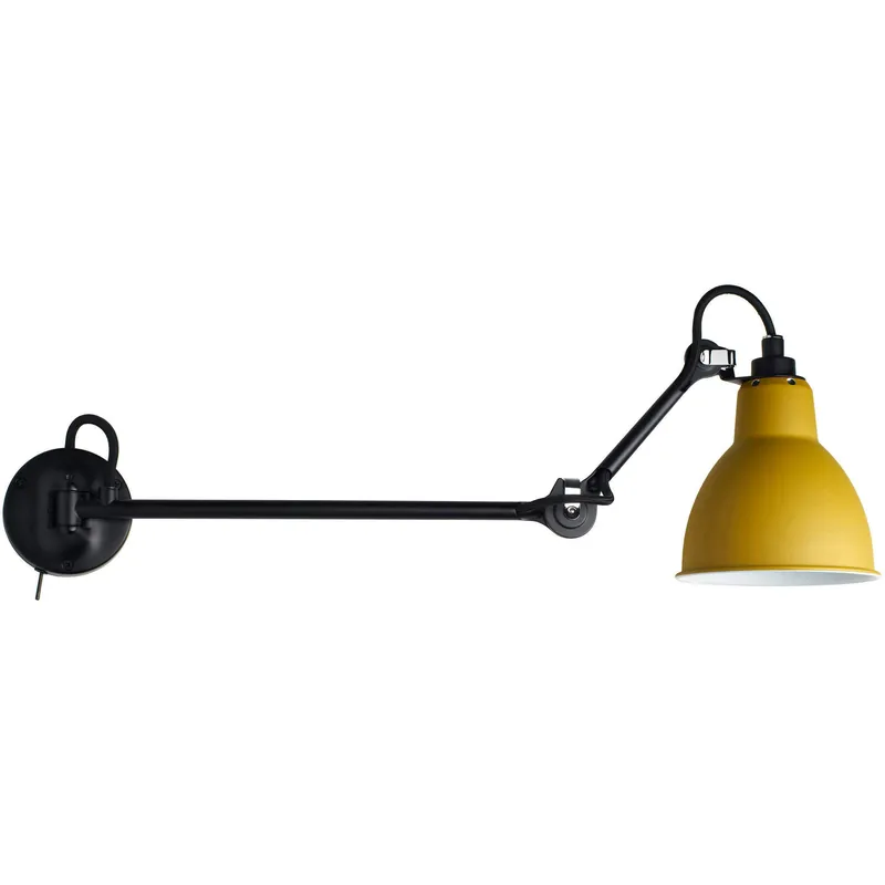 Fynd Lampe Gras N°204 L40 SW Vägglampa, Gul