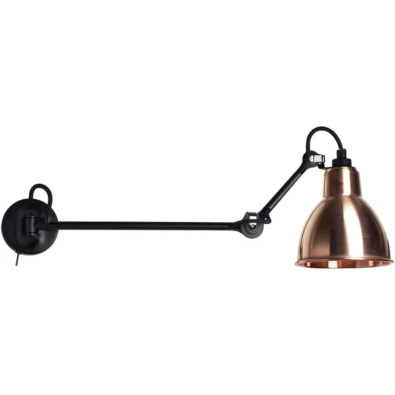 Lampe Gras N°204 L40 SW Vägglampa, Rått Koppar Utförsäljning