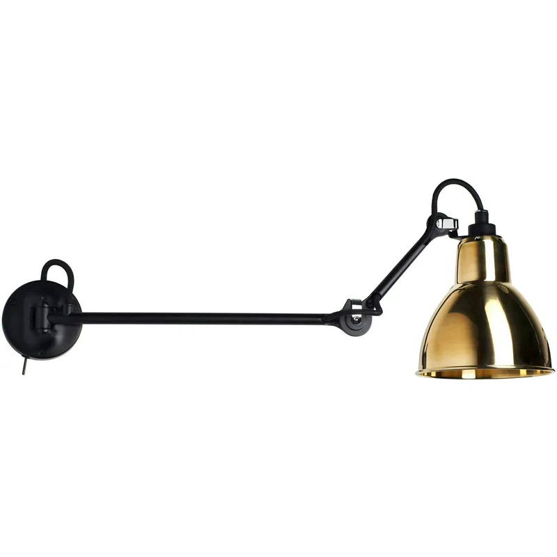 Lampe Gras N°204 L40 SW Vägglampa, Mässing Beställ idag