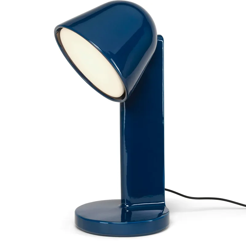 Céramique Down Bordslampa, Navy Blue Begränsat antal