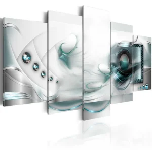 Bästa pris Tavla Turquoise Eye 200x100 - Inredning & dekor