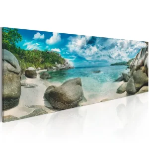 Tavla Turquoise Paradise 120x40 - Inredning & dekor Rabatt