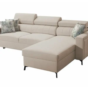 Sänkt pris Galbally 3-sits Hörnbäddsoffa beige - Möbler