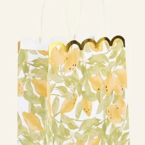 Lägg i varukorgen Presentpåse 3st multi/gul - 17x20x10 cm